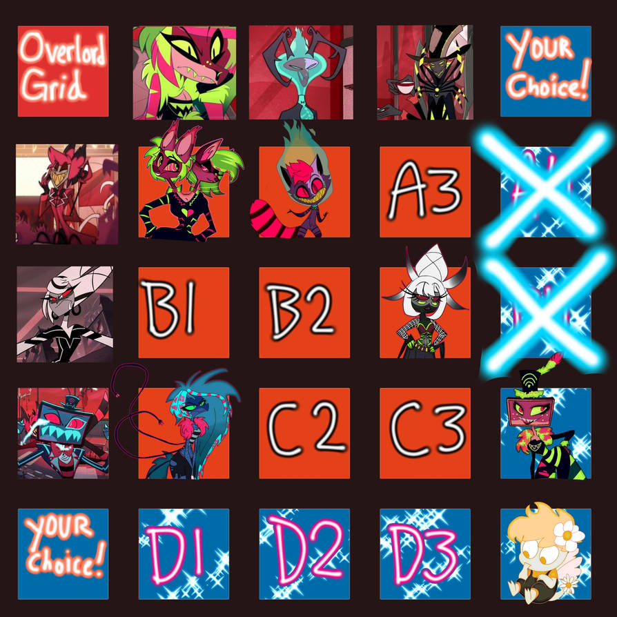Overlord Hazbin Grid OPEN