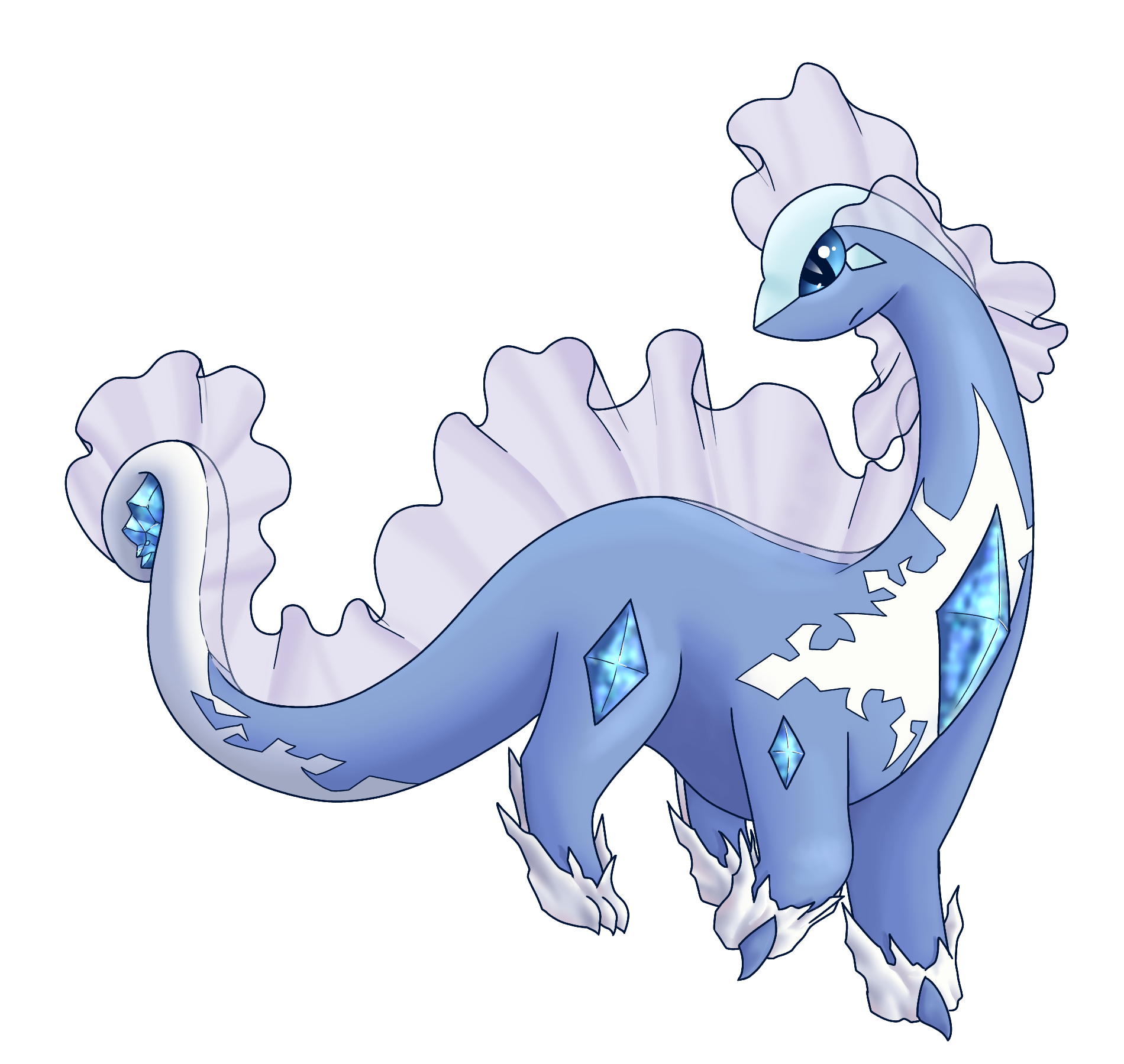 Mega Aurorus Shiny By Anarlaurendil On DeviantArt mega-aurorus-shiny-by-anarlaurendil-on-deviantart