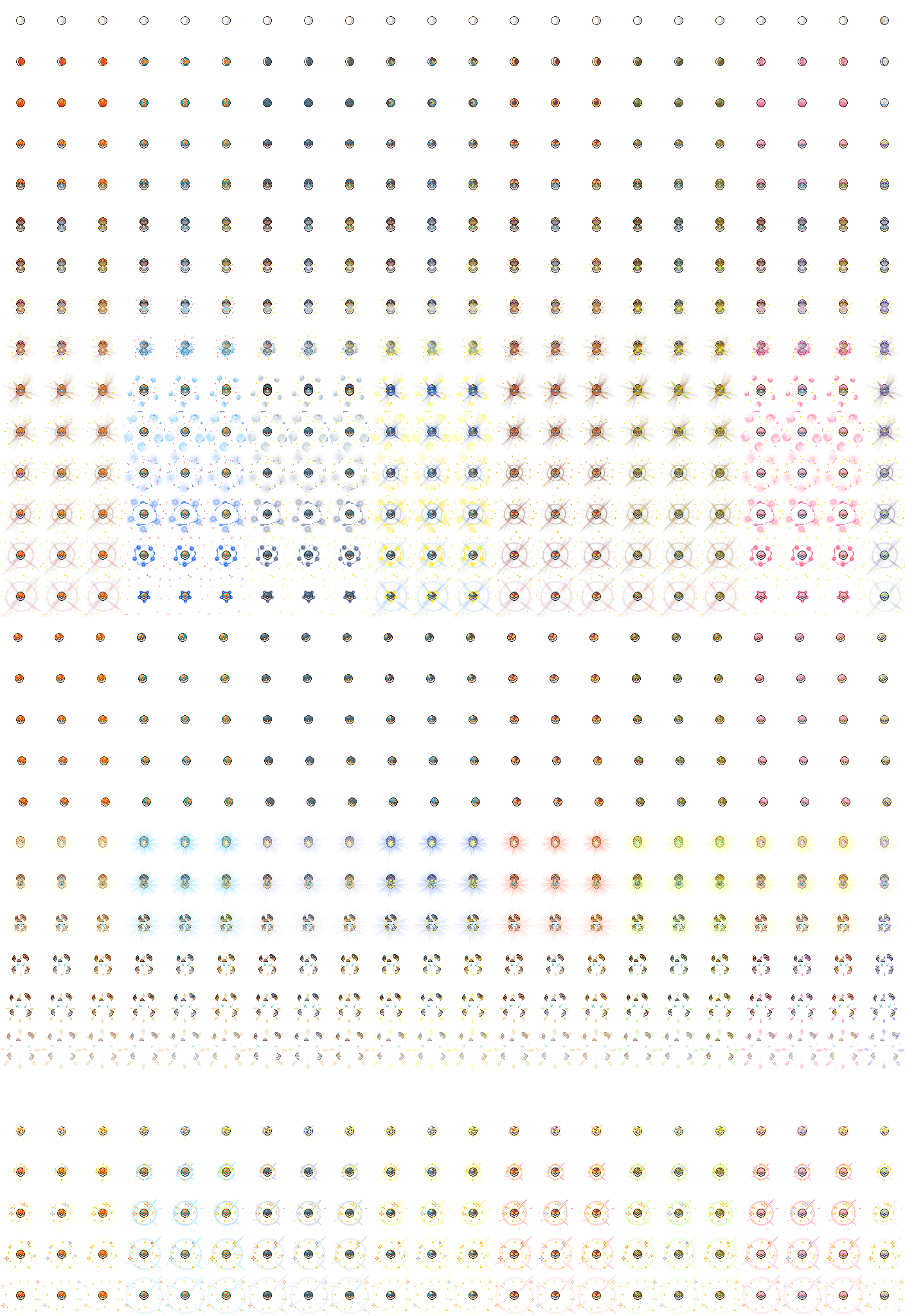 Poke Ball Sprites - Hisui Region Included by KaijuATTACK877 on DeviantArt