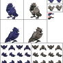 Corviknight - full sprite set