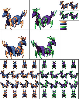 Fakemon Sprites Collection Sprites on Fakemon-United - DeviantArt