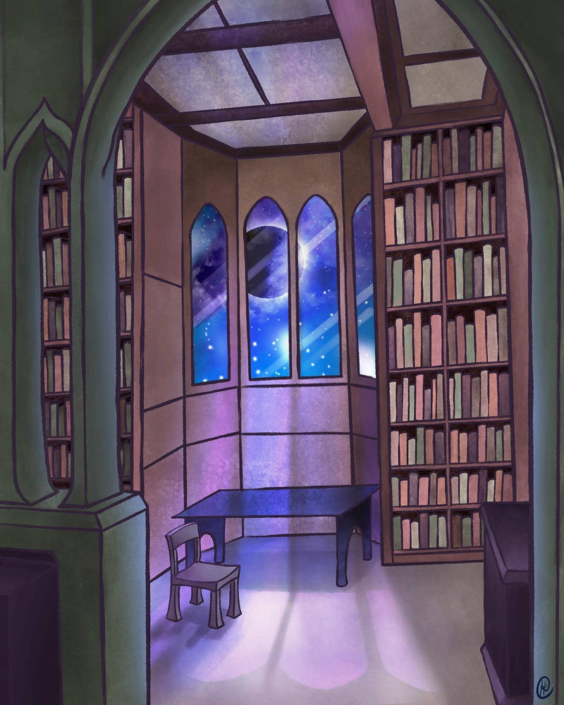 Library ~ Environment Study by hchibbles on DeviantArt