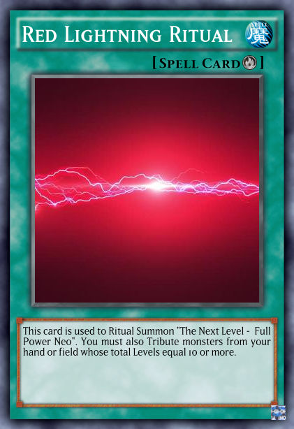 Red Lightning Ritual by Neo-RedRanger on DeviantArt