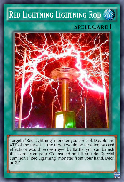 Red Lightning Lightning Rod by Neo-RedRanger on DeviantArt