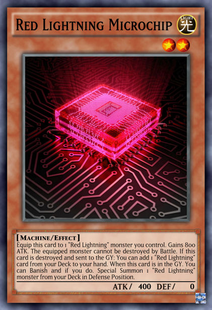 Red Lightning Microchip by Neo-RedRanger on DeviantArt