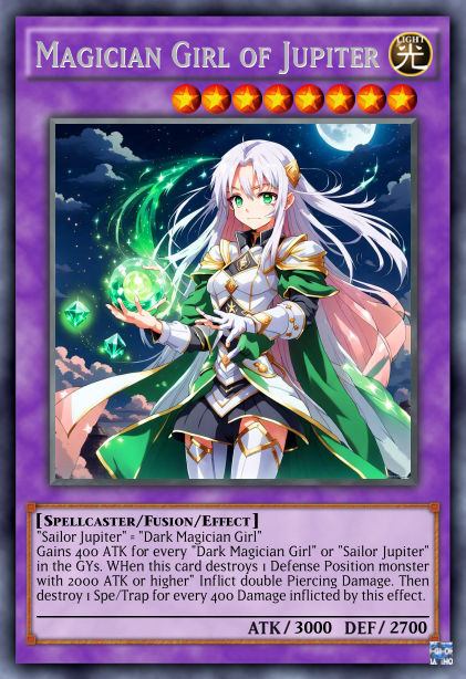 Magician Girl of Jupiter by Neo-RedRanger on DeviantArt