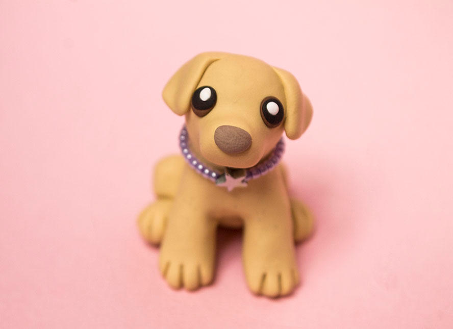 Yellow Lab puppy by SculptedPups Yellow Lab puppy by SculptedPups