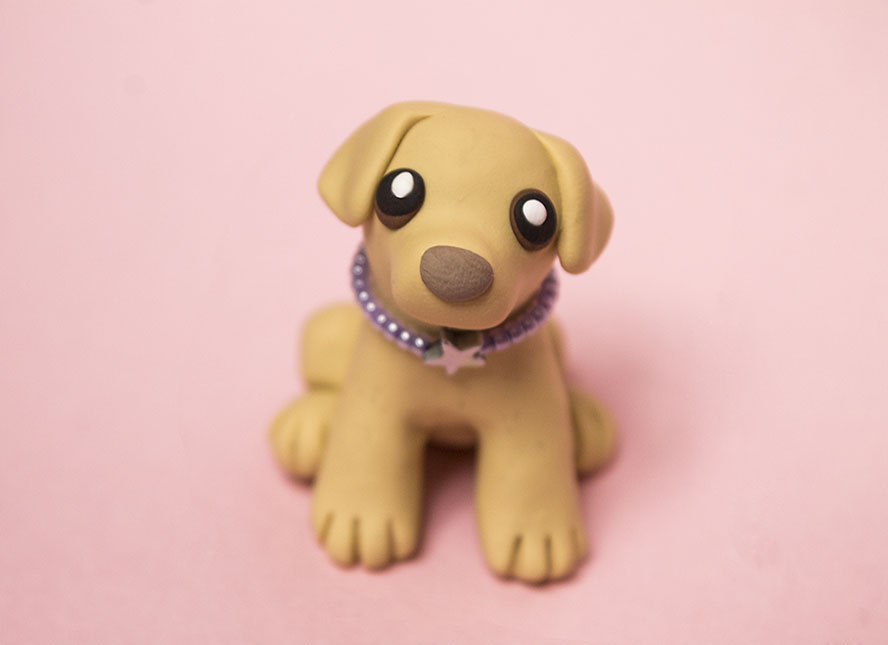 Yellow Lab puppy by SculptedPups Yellow Lab puppy by SculptedPups