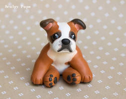 Oscar the Bulldog sculpture commission