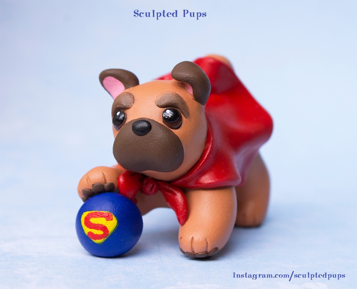 Super Pug sculpture