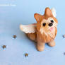 Angel Pomeranian dog sculpture