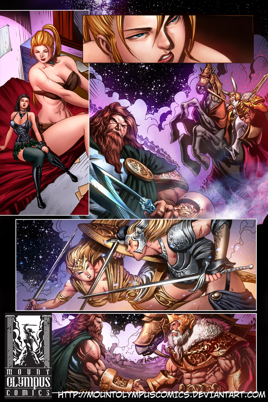 Valkyrie Saviors Preview 3 by Mountolympuscomics