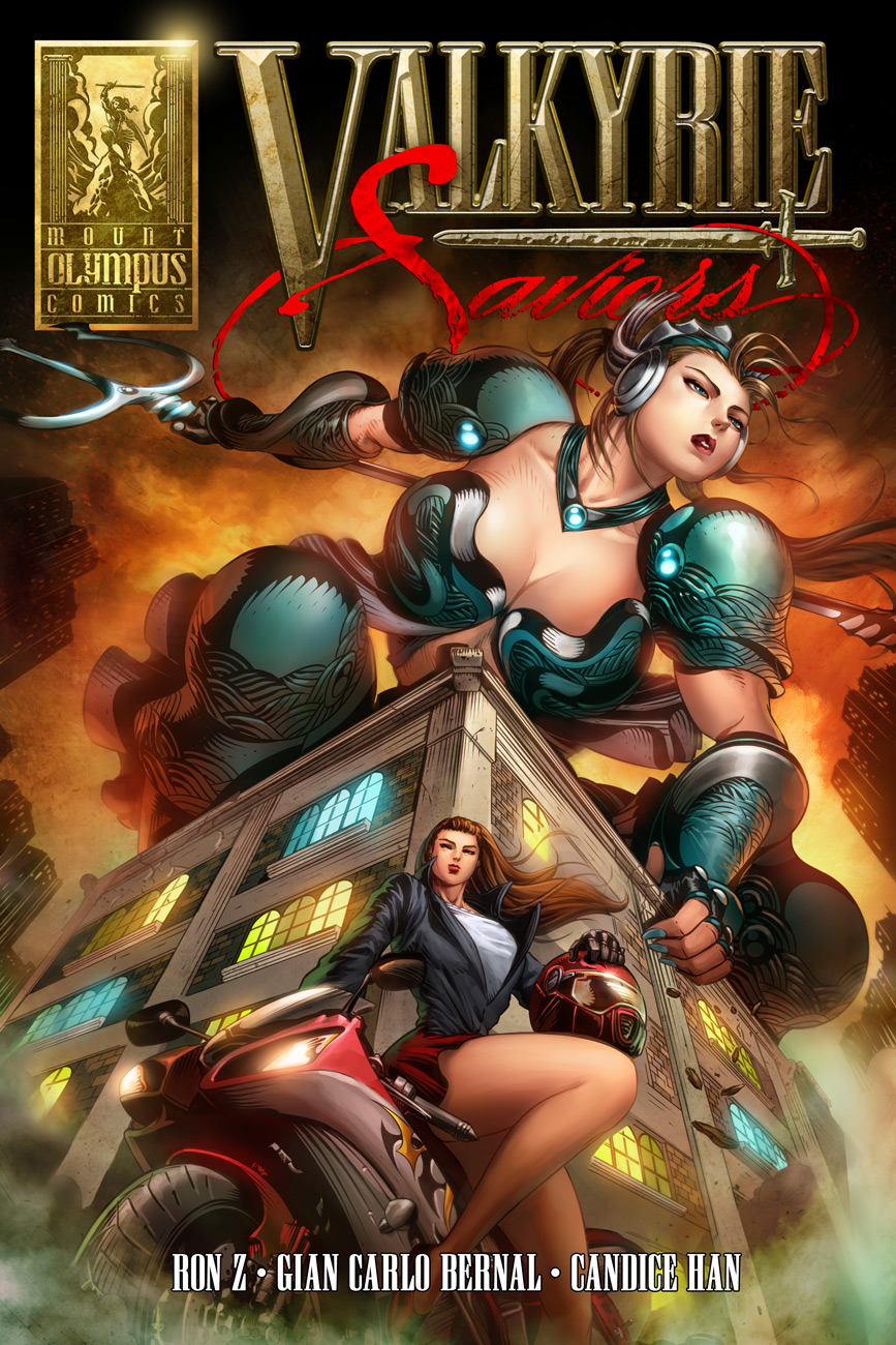 Valkyrie Saviors Cover Preview by Mountolympuscomics