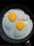 heart cooked egg by dkraner