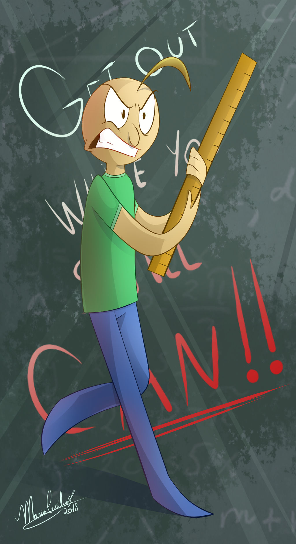 Baldi (Baldi's Basics in Education and Learning) by LovePonies244 on ...