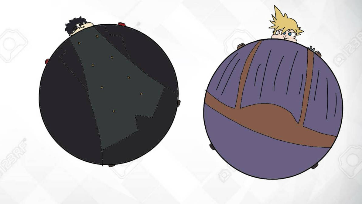 Cloud and Joker inflation (Request) by Blimpdre on DeviantArt