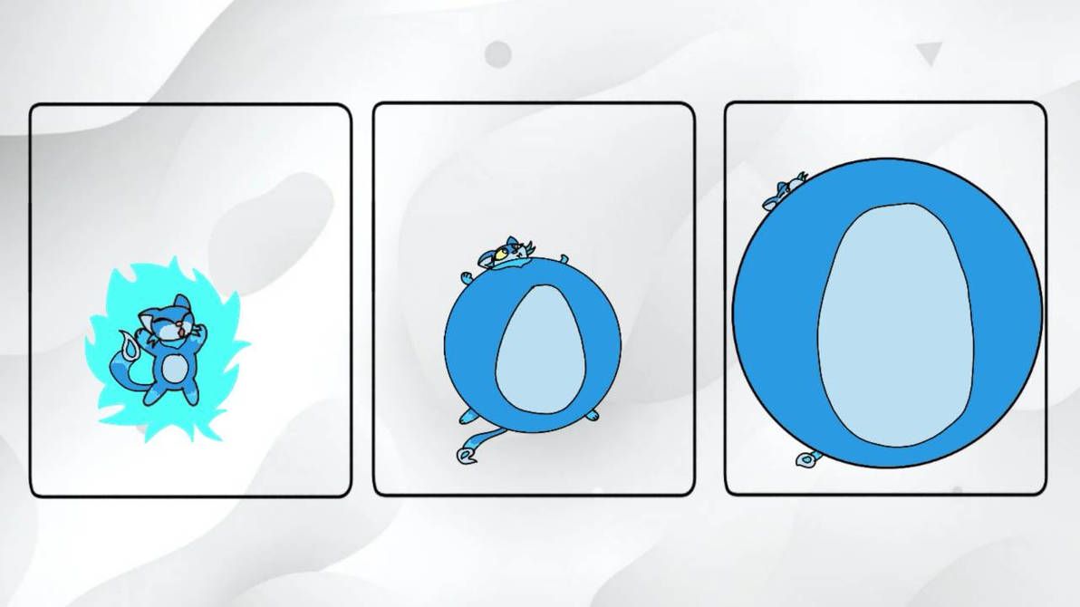 WaterCat water inflation (Request) by Blimpdre on DeviantArt