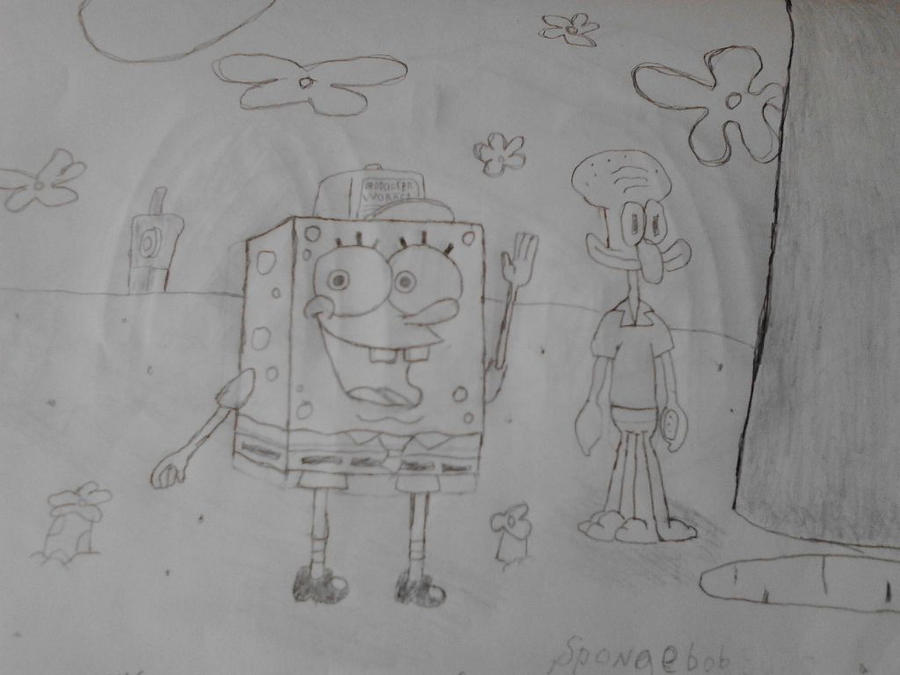 Spongebob Best Drwaing from infantry00 by Infantry00 on DeviantArt