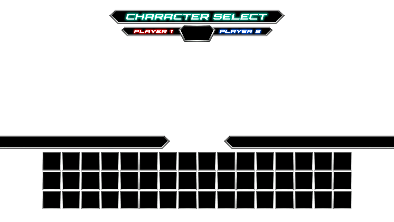 Character Selection Template