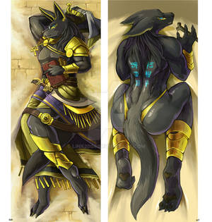 Anubis cushion (Personal merchandise)