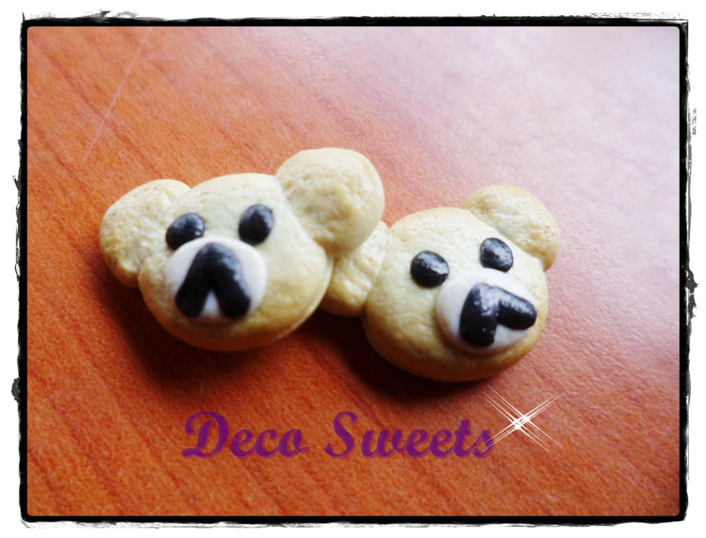 bear head bread studs