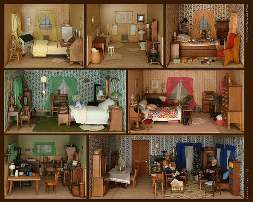 1902 Period Doll House