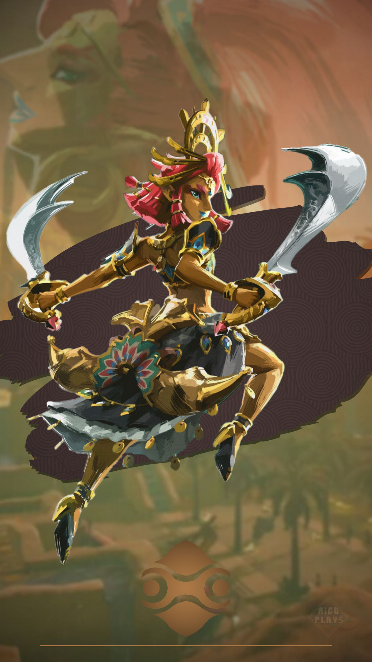 Riju - Totk by AicoPlays on DeviantArt