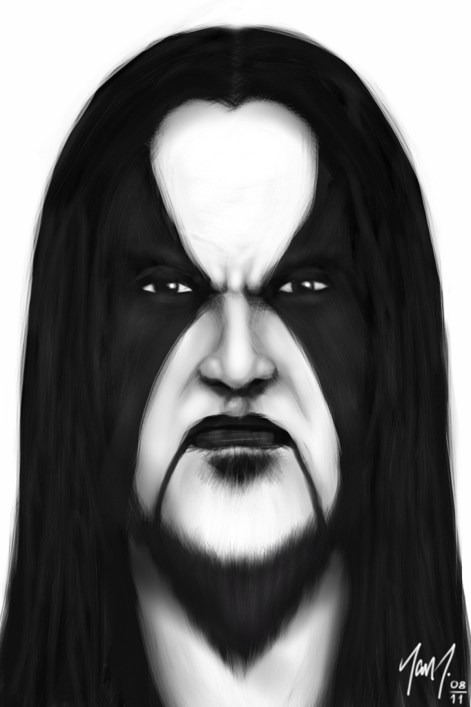 Black Metal War Paint by YANAPA on DeviantArt