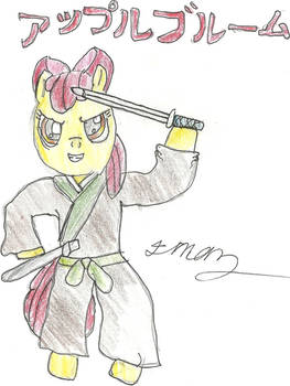 apple bloom samurai