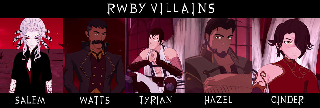 Evil Rwby RWBY Villains Vol 4 by BellaTytus on DeviantArt