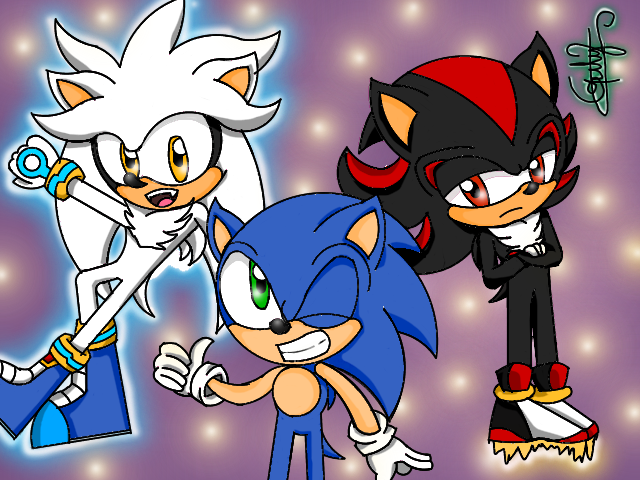 Silver and Shadow in the Sonic Movie by Solvadow-Michelle on DeviantArt