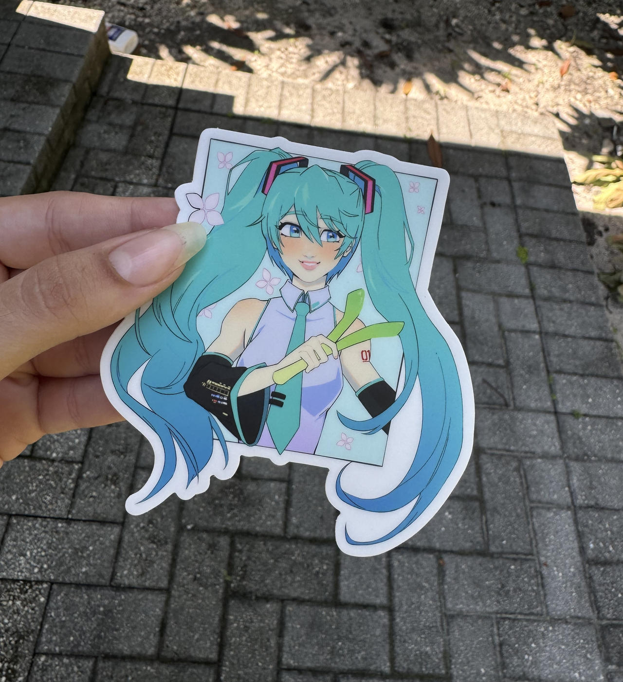 Miku Sorry Sticker Miku Stickers by Cinnaabunnii on DeviantArt