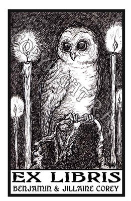 Owl Bookplate