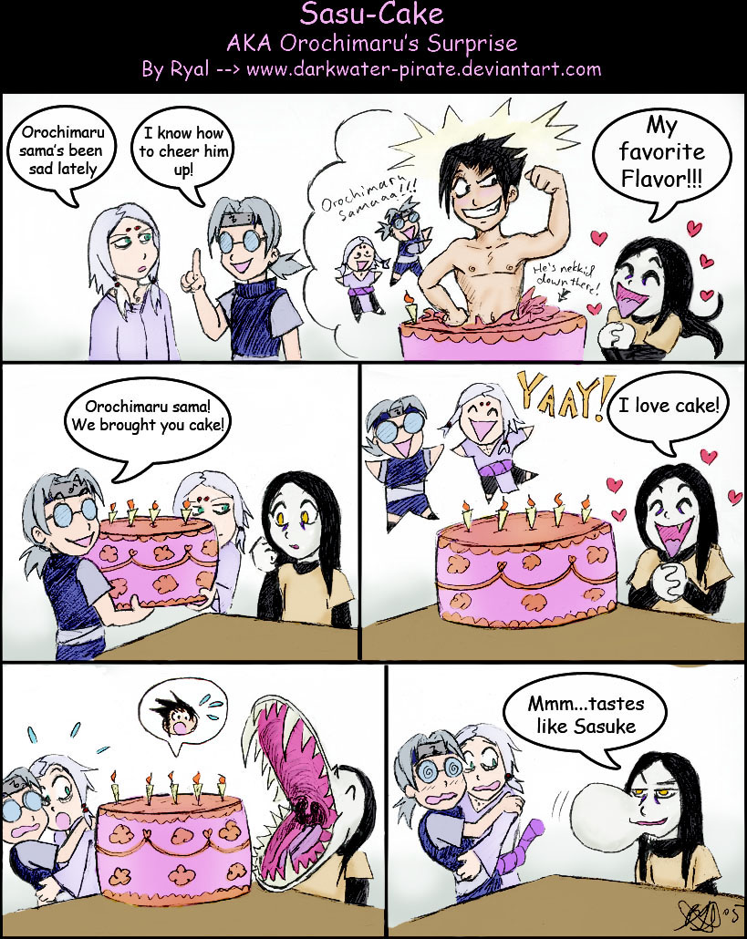 Naruto Comic: Sasu-Cake