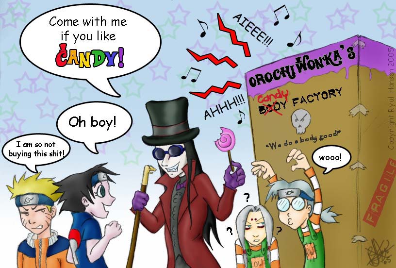 'Orochi Wonka' has CANDY by darkwater-pirate