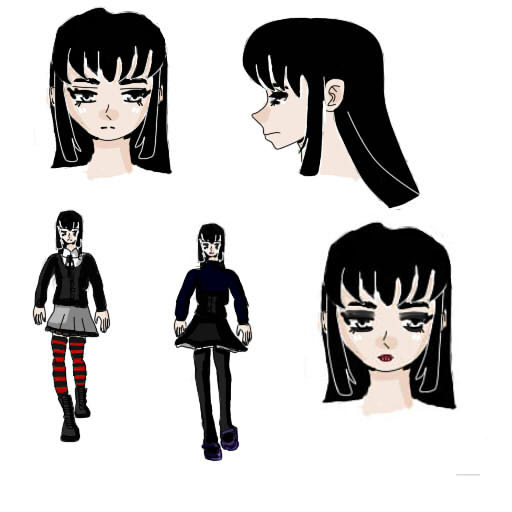 Rachel's character design