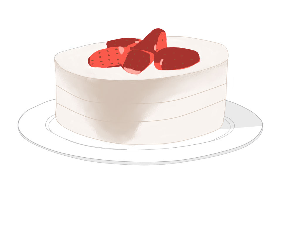 Haku Tomoe's cake