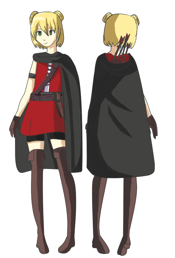 Naomi necromancer outfit redesign