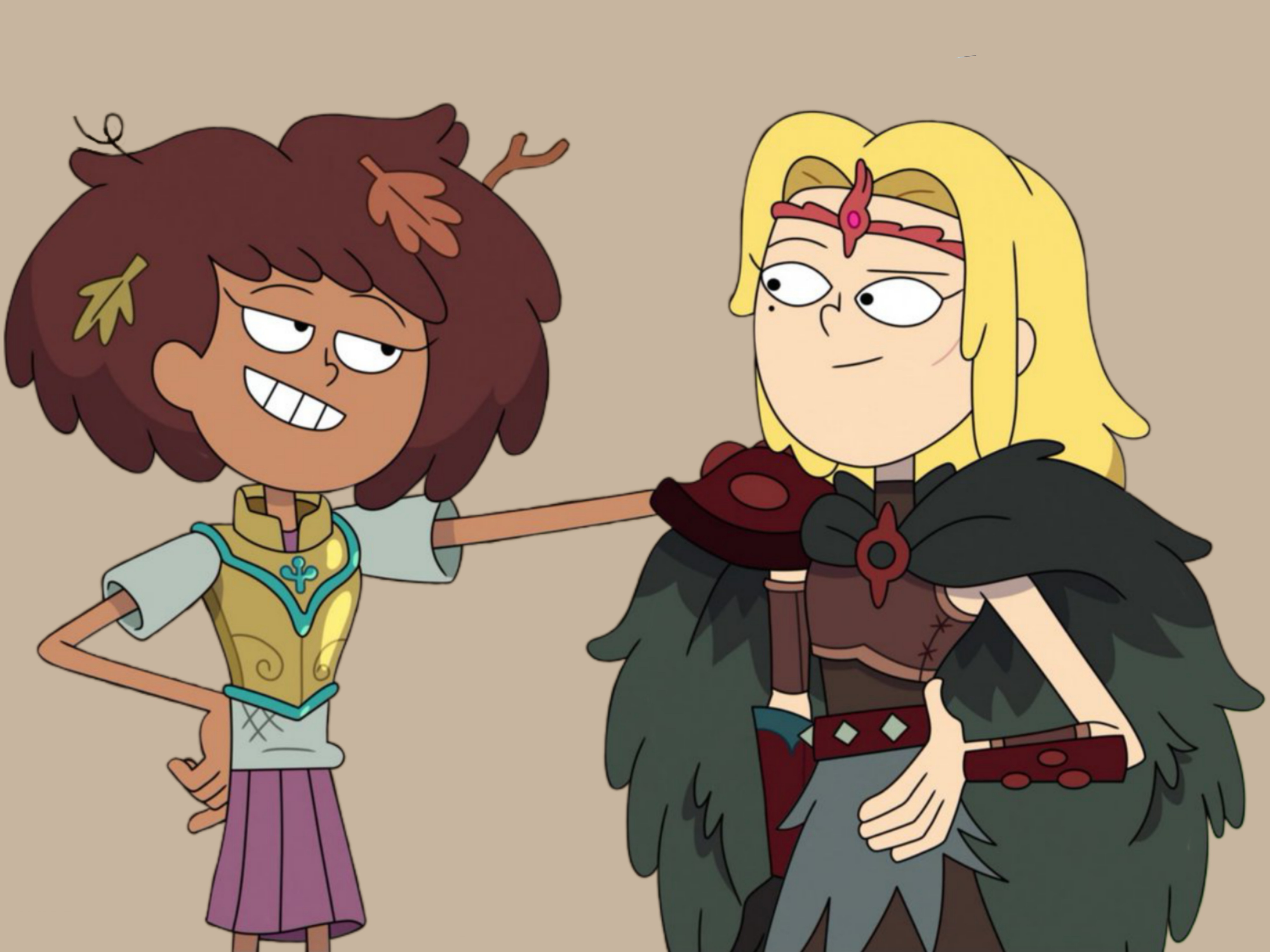 Amphibia Anne and Sasha by Bigonezhau-wu31 on DeviantArt