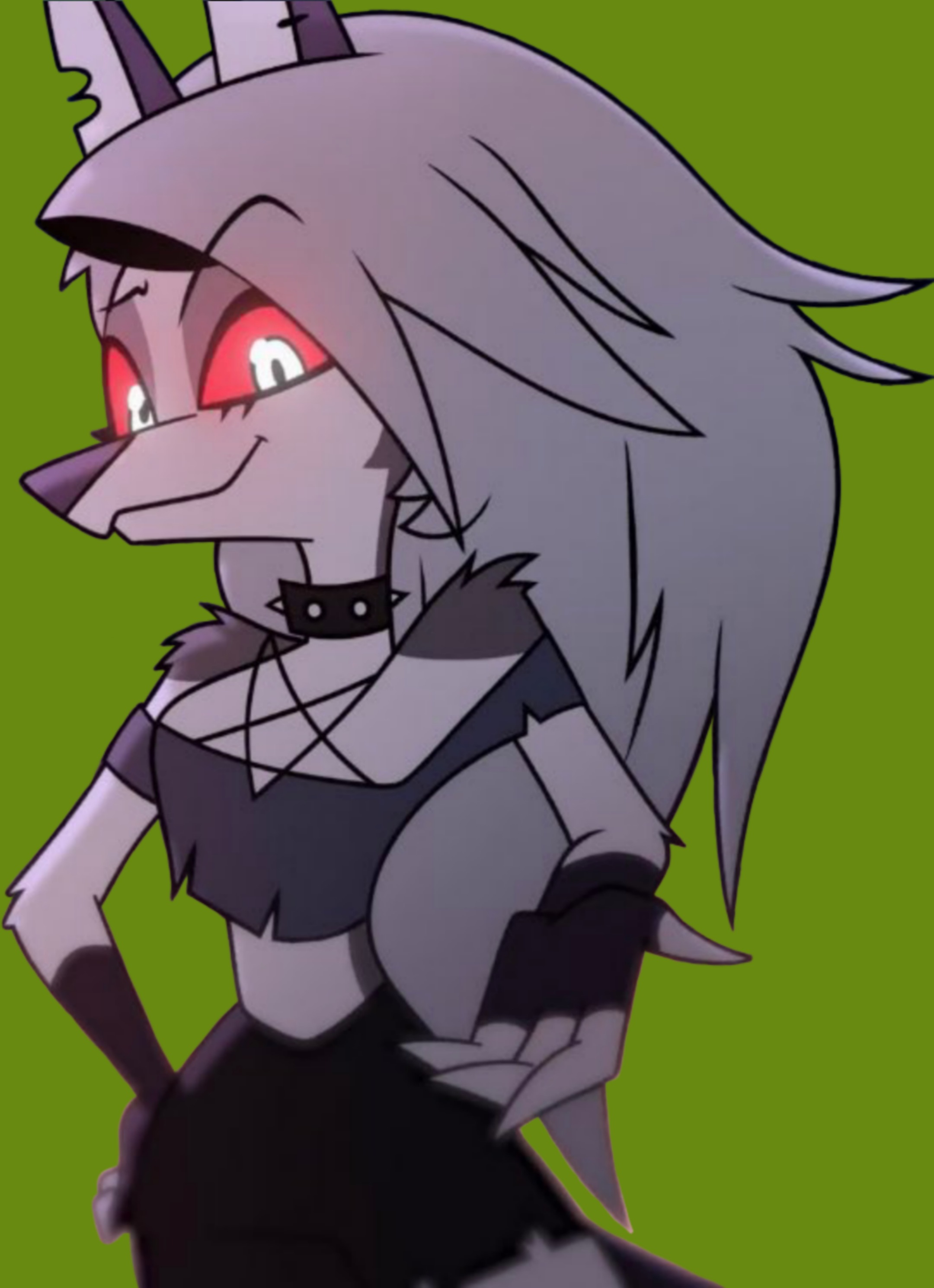 Helluva Boss New Loona Render by Bigonezhau-wu31 on DeviantArt