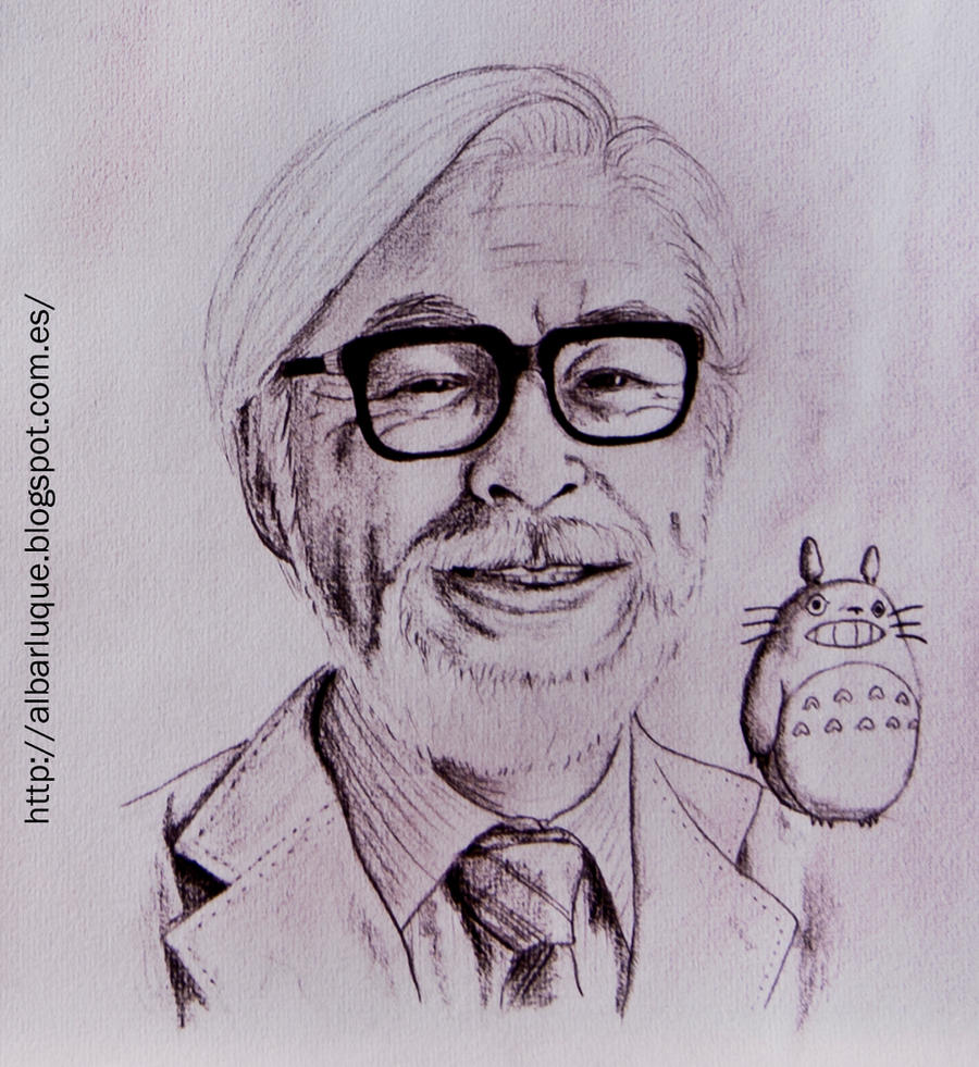 Hayao Miyazaki - portrait