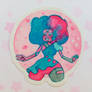 Cotton Candy Garnet Sticker - Steven universe