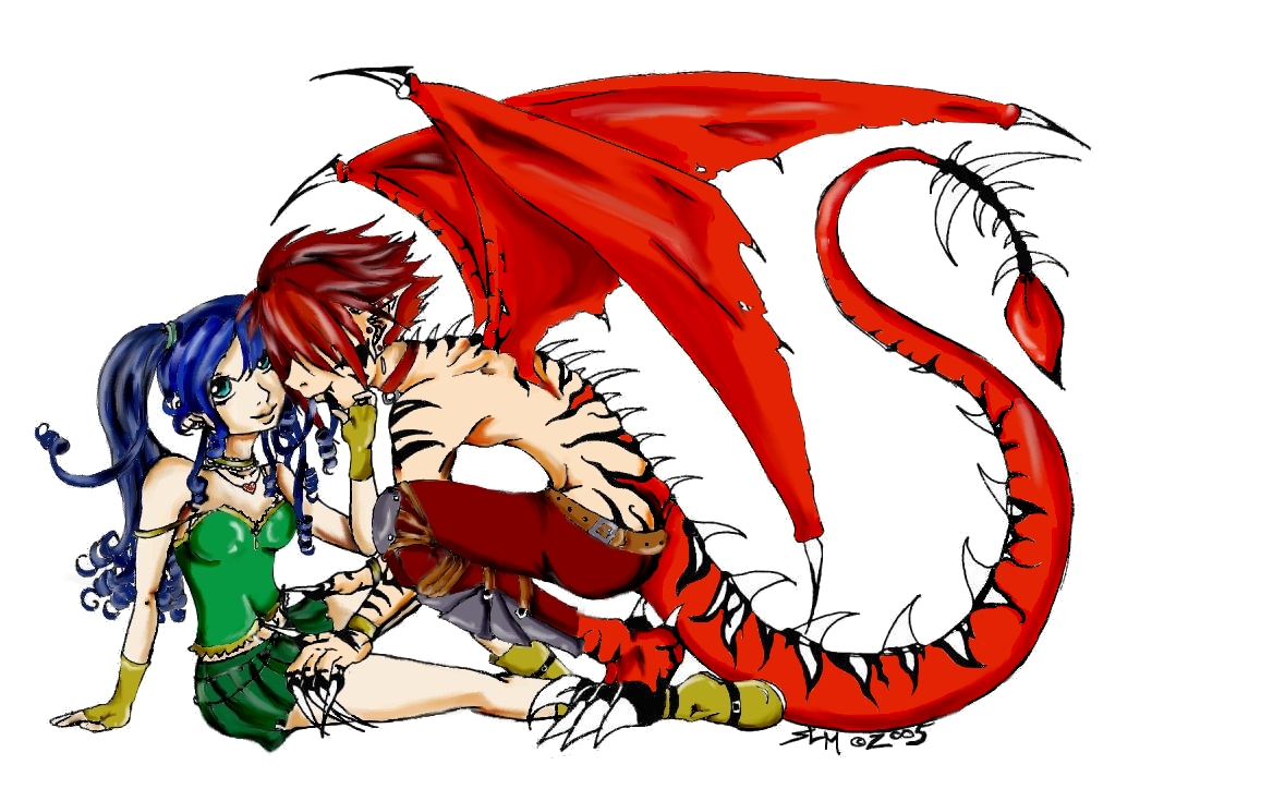 Dragon Boy and Girlybob by club-anime-minnesota on DeviantArt Dragon Boy and Girlybob by club-anime-minnesota on DeviantArt