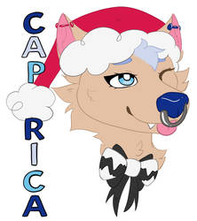 Caprica Christmas Badge commission