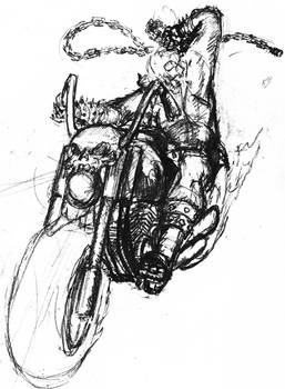 Ghost Rider Sketch