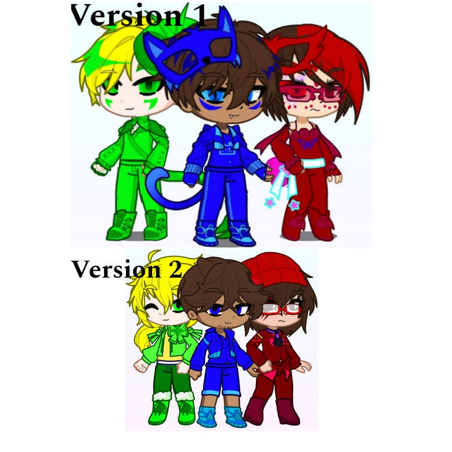 Gl2 Mask Pj masks gl2 version 1 and 2 by HeyjiniOwlette on DeviantArt