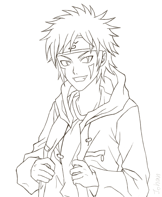 NARUTO: Kiba Sketch