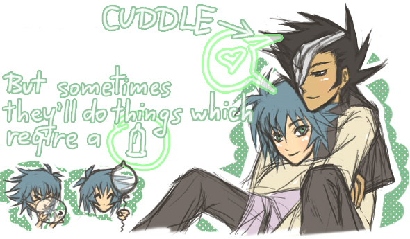 YGO GX: Cuddle