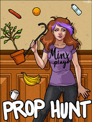 Minx plays prop hunt