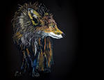 Red fox by Lara-Shychoski
